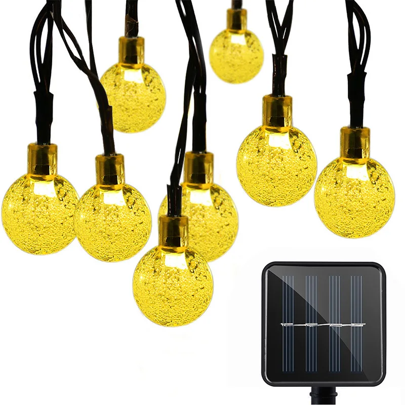 Patio Outdoor garden light Waterproof led string Solar Lamps Garland wedding christmas holiday lights
Patio Outdoor garden light Waterproof led string Solar Lamps Garland wedding christmas holiday lights