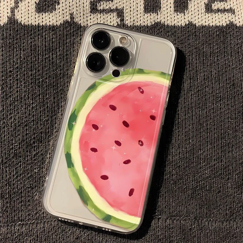 SEIRASSIM cute watermelon phone case for iphone 16 pro max 15 plus 14 13 11 back cover for iphone 12 pro xr xs x 7 8 se3 bumper
SEIRASSIM cute watermelon phone case for iphone 16 pro max 15 plus 14 13 11 back cover for iphone 12 pro xr xs x 7 8 se3 bumper