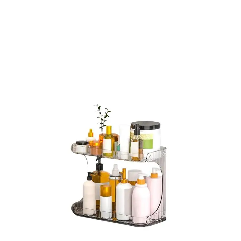 Double Layer Cosmetic Organizer Rack Durable Storage Shelf for Makeup Brushes Perfume Skincare Products Bedroom Desk
Double Layer Cosmetic Organizer Rack Durable Storage Shelf for Makeup Brushes Perfume Skincare Products Bedroom Desk