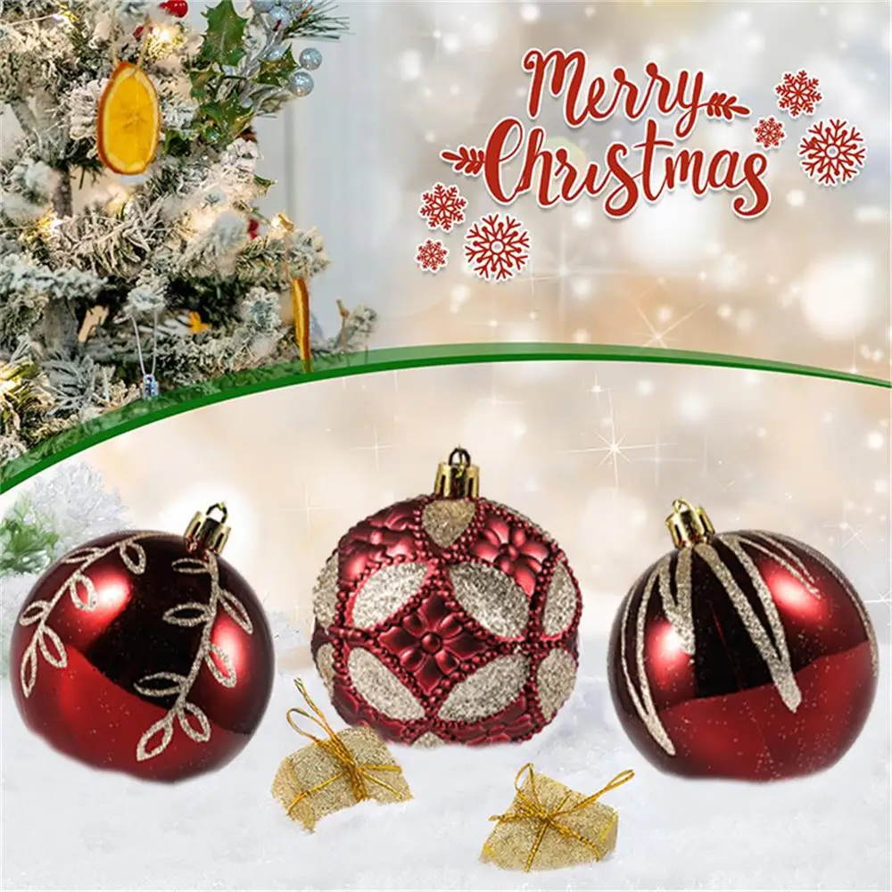 Christmas Decoration Christmas Balls 60pcs Painted Electroplated Shaped Balls Snowflake Train Ice Cone Christmas Pendant
Christmas Decoration Christmas Balls 60pcs Painted Electroplated Shaped Balls Snowflake Train Ice Cone Christmas Pendant