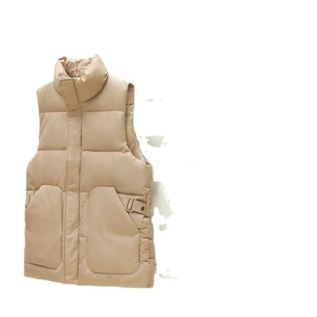 Women's down Cotton Vest Short Sleeveless Waistcoat Korean Style Autumn Winter Thickened Lace New Fashion Top
Women's down Cotton Vest Short Sleeveless Waistcoat Korean Style Autumn Winter Thickened Lace New Fashion Top
