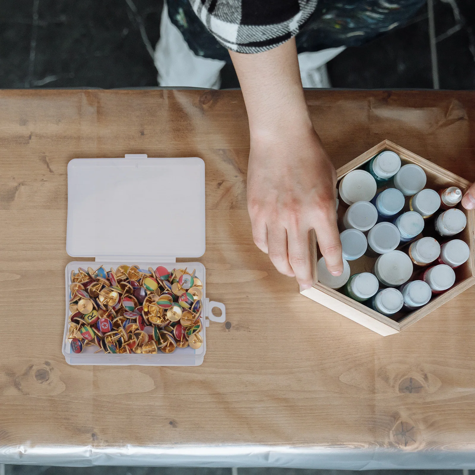 194pcs National Flag Thumbtack Epoxy Pushpin Round Map Tacks For Notice Board Marker Poster Drawing Pins Household Office Tacks
194pcs National Flag Thumbtack Epoxy Pushpin Round Map Tacks For Notice Board Marker Poster Drawing Pins Household Office Tacks