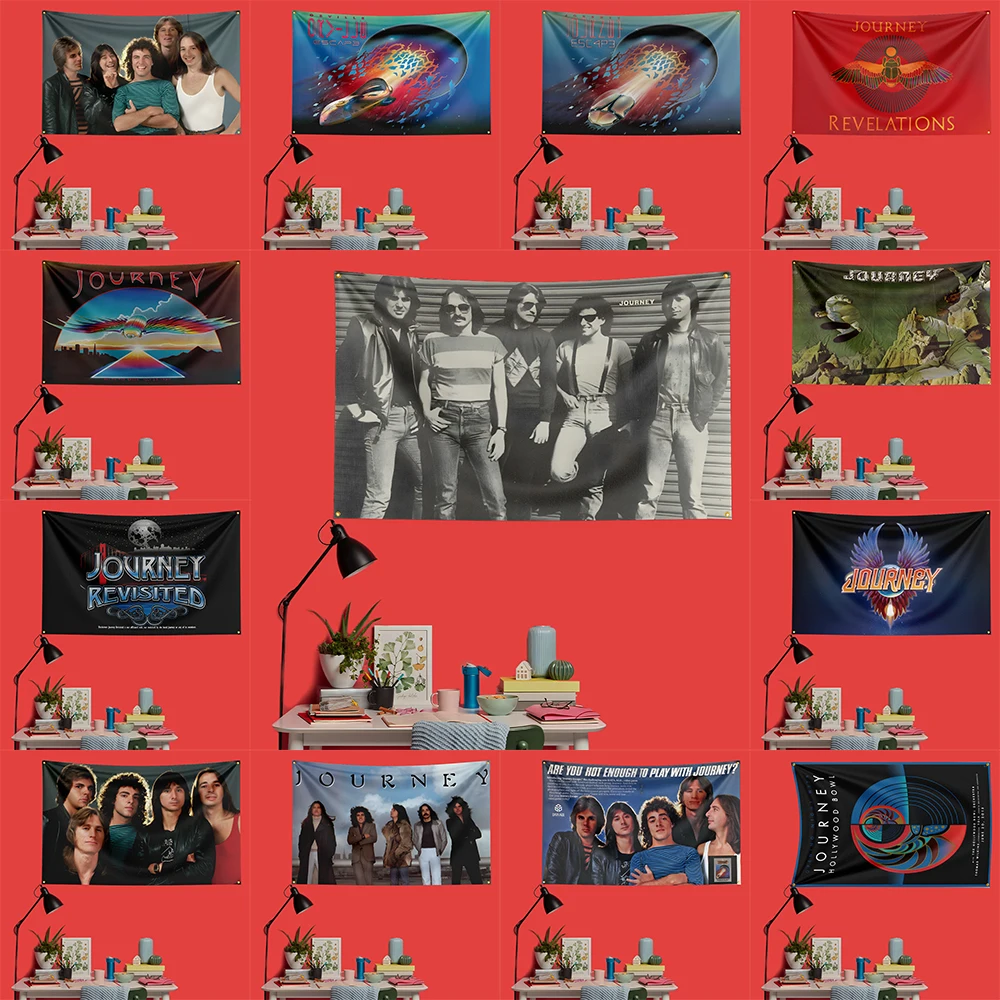 Journey Inspired Rock Music Flag 3x5 FT 90x150cm Polyester Decorative Banner Tapestry For Music Fans Bedroom Wall Decoration
Journey Inspired Rock Music Flag 3x5 FT 90x150cm Polyester Decorative Banner Tapestry For Music Fans Bedroom Wall Decoration