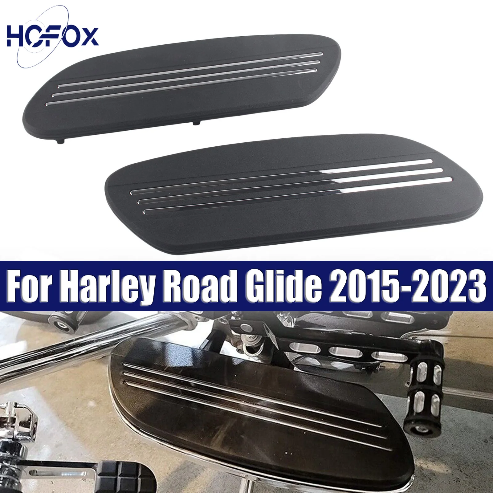 For Harley Road Glide 2015-2023 Driver Floorboards Insert Pad Motorcycle Rider Floorboard
For Harley Road Glide 2015-2023 Driver Floorboards Insert Pad Motorcycle Rider Floorboard