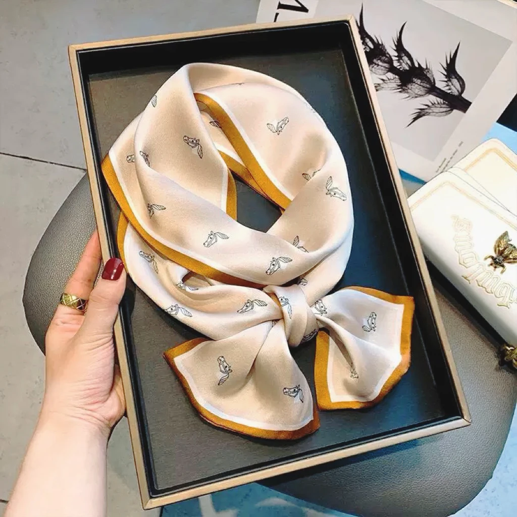 Floral Print 16*145cm Long Ribbon Silk Scarf Women Neck Scarves Headband Female Skinny Neckerchief Hair Band Neck Tie Bag Ribbon
Floral Print 16*145cm Long Ribbon Silk Scarf Women Neck Scarves Headband Female Skinny Neckerchief Hair Band Neck Tie Bag Ribbon
