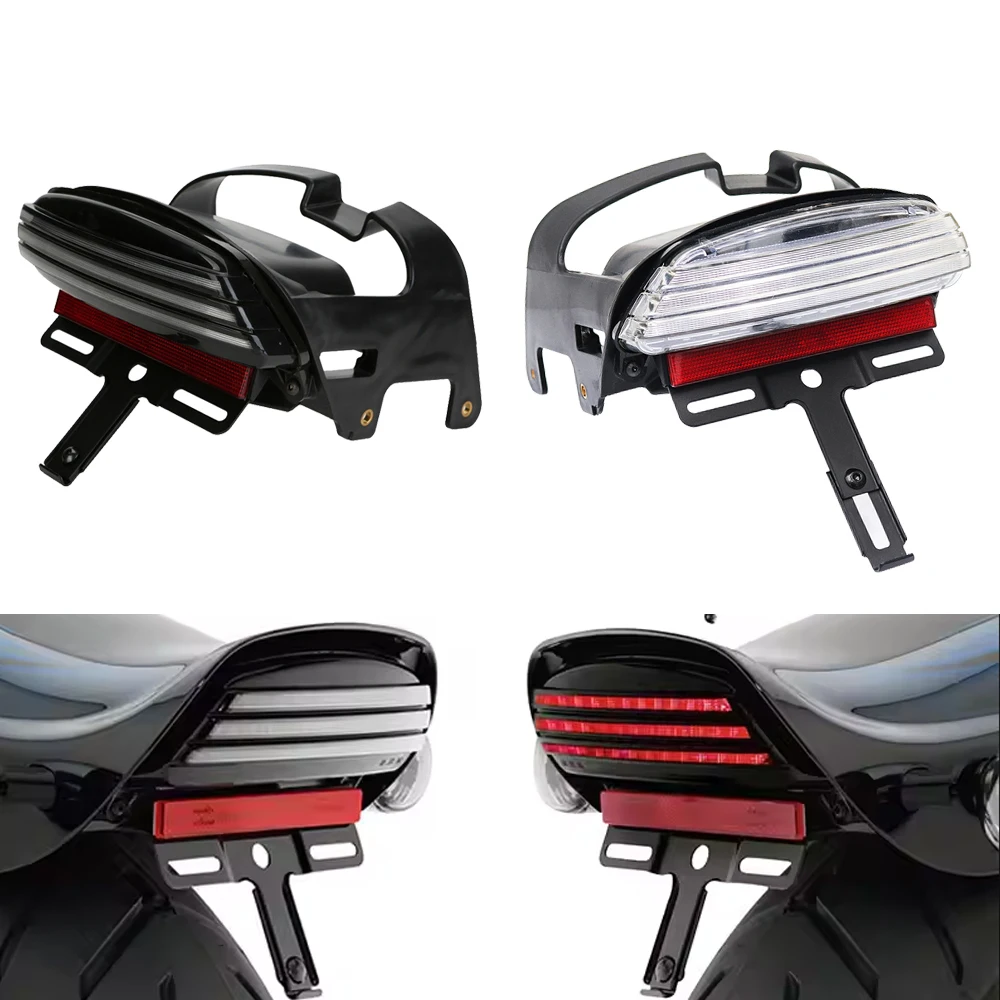 Мотоциклетный задний фонарь-габаритный огонь Tri-Bar LED для Harley Dyna Fat Bob Softail FXSTB FXSTC, светоотражатель-фонарь для мотоцикла
Мотоциклетный задний фонарь-габаритный огонь Tri-Bar LED для Harley Dyna Fat Bob Softail FXSTB FXSTC, светоотражатель-фонарь для мотоцикла