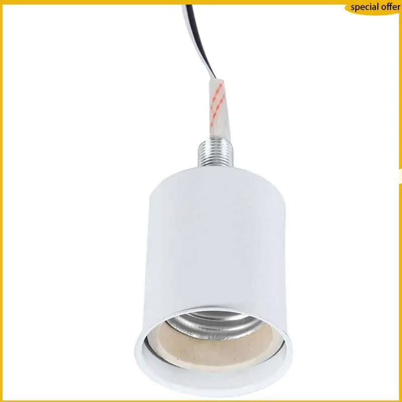 A50I 4X E27 Screw Base Round LED Light Bulb Lamp Socket Holder Adapter Metal Lamp Holder With Wire White
A50I 4X E27 Screw Base Round LED Light Bulb Lamp Socket Holder Adapter Metal Lamp Holder With Wire White