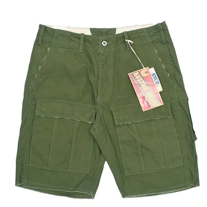 Men's Shorts Vintage Washed Multiple Pockets Cargo Capris Loose Straight Middle Pants for Male
Men's Shorts Vintage Washed Multiple Pockets Cargo Capris Loose Straight Middle Pants for Male