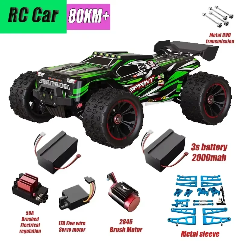 1:14 4WD RC Car Внедорожный гоночный высокоскоростной бесщеточный 2,4G Автомобили с дистанционным управлением Грузовик 75 км/ч Грузовик Электрическая игрушка Радиоуправляемый дрифт-автомобиль
1:14 4WD RC Car Внедорожный гоночный высокоскоростной бесщеточный 2,4G Автомобили с дистанционным управлением Грузовик 75 км/ч Грузовик Электрическая игрушка Радиоуправляемый дрифт-автомобиль