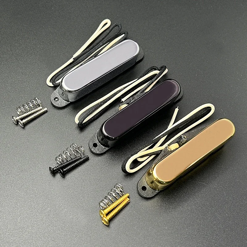 Alnico V Vintage TL Sealed Single Core Neck Pickup Alnico 5 Magnet Fiber Plate Bobbin Rod Chrome/Gold/Black
Alnico V Vintage TL Sealed Single Core Neck Pickup Alnico 5 Magnet Fiber Plate Bobbin Rod Chrome/Gold/Black