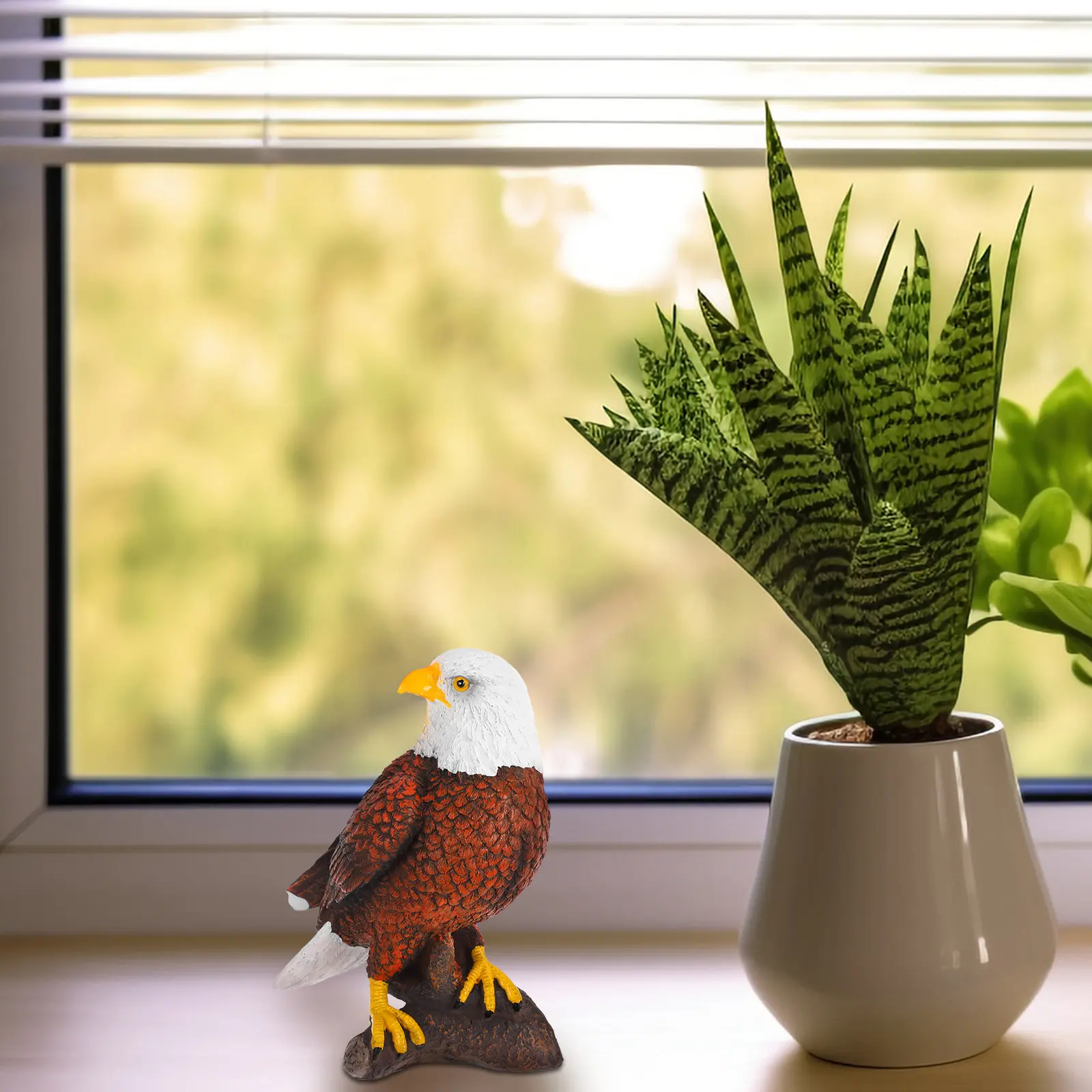 Resin Retro Style Eagle Garden Statue Outdoor Lawn Ornament Small Animal Sculpture for Garden Decor Outdoor Eagle Statue
Resin Retro Style Eagle Garden Statue Outdoor Lawn Ornament Small Animal Sculpture for Garden Decor Outdoor Eagle Statue