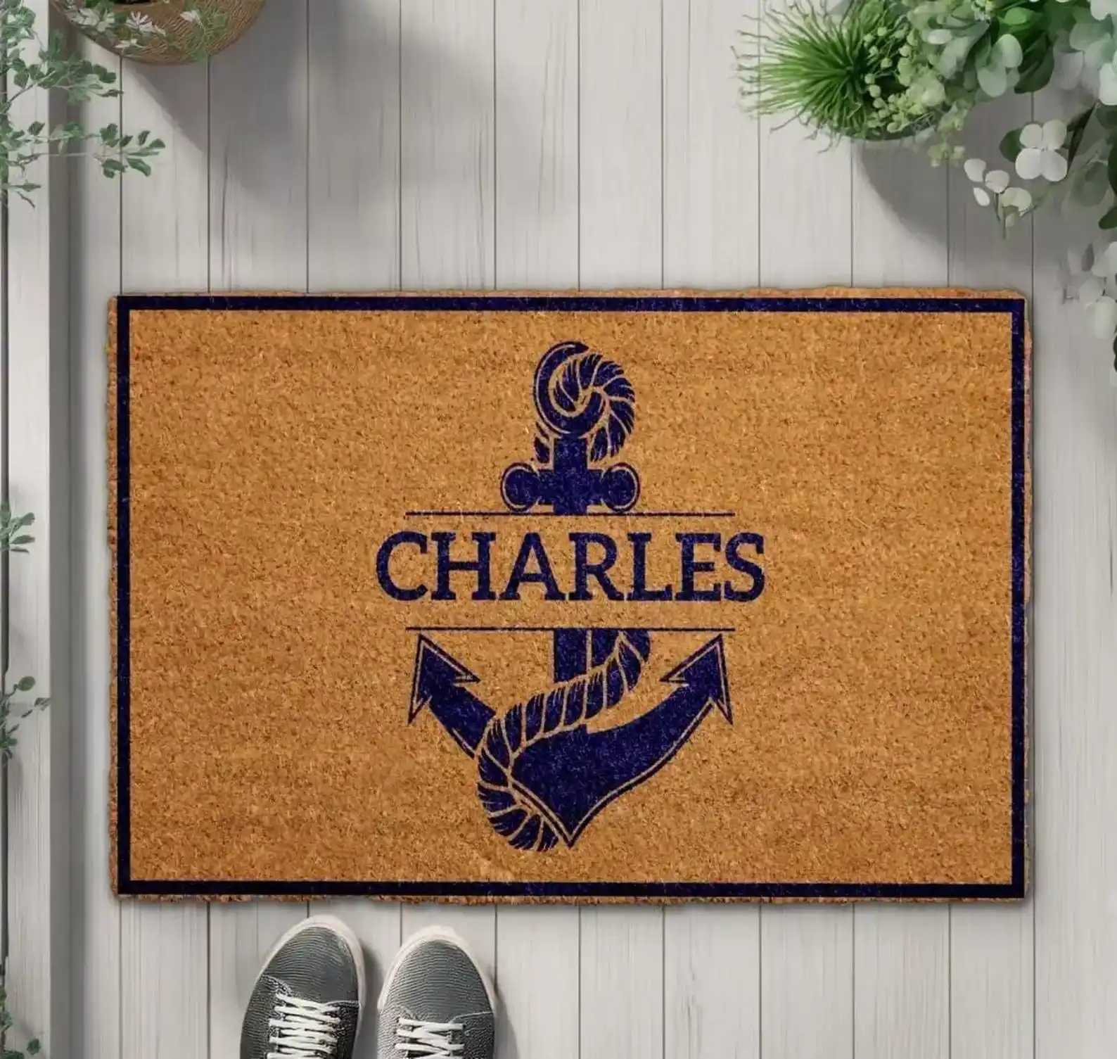 Personalized Anchor With Name Doormat Custom Family Name Welcome Mat Nautical Door Mats Boat Owner Floor Outdoor Bathroom Rugs
Personalized Anchor With Name Doormat Custom Family Name Welcome Mat Nautical Door Mats Boat Owner Floor Outdoor Bathroom Rugs