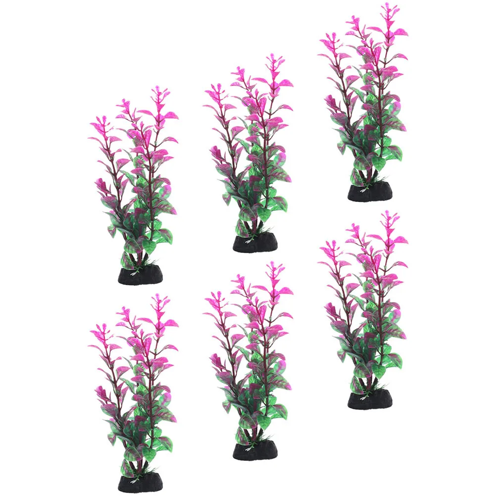 6 Pcs Artificial Plastic Decoration Realistic Aquatic Accessories Vivid Natural Lively Exquisite Lightweight Fade Resistant Fake
6 Pcs Artificial Plastic Decoration Realistic Aquatic Accessories Vivid Natural Lively Exquisite Lightweight Fade Resistant Fake