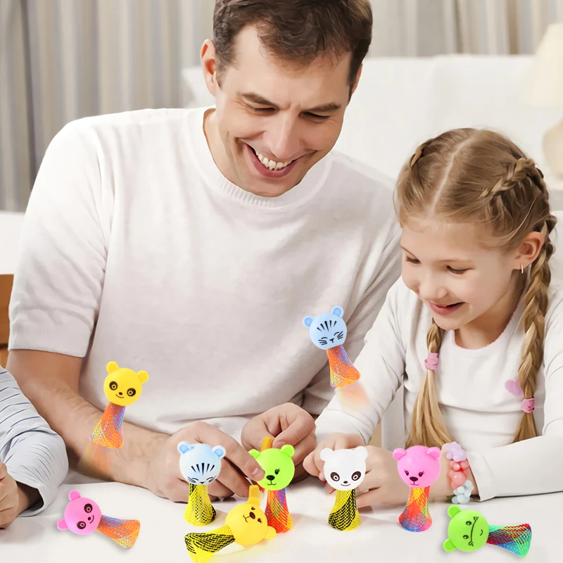 10/20pcs Cartoon Animal Bouncing Elf Toys Multicolor Colorful Jumping Doll Children Leisure Toys Funny Birthday Party Gifts
10/20pcs Cartoon Animal Bouncing Elf Toys Multicolor Colorful Jumping Doll Children Leisure Toys Funny Birthday Party Gifts