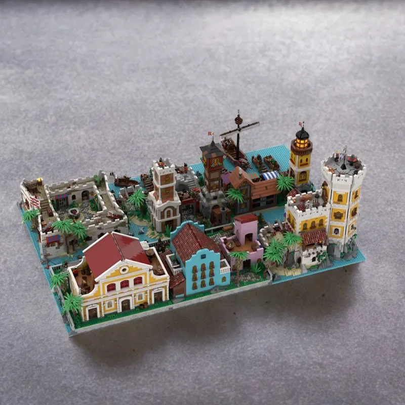 20747-Piece MOC Ultimate Pirates World Pirate World Modular Model Birthday Creative Gift DIY Building Blocks Toy
20747-Piece MOC Ultimate Pirates World Pirate World Modular Model Birthday Creative Gift DIY Building Blocks Toy