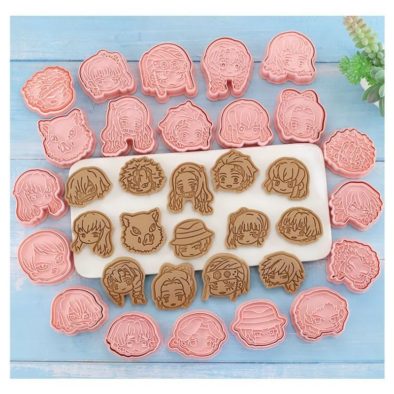Demon Slayer Cute Cartoon Cookie Cutters, 3D Embossed Press Type, Household Parent-Child DIY Biscuit & Fondant Baking Tools
Demon Slayer Cute Cartoon Cookie Cutters, 3D Embossed Press Type, Household Parent-Child DIY Biscuit & Fondant Baking Tools