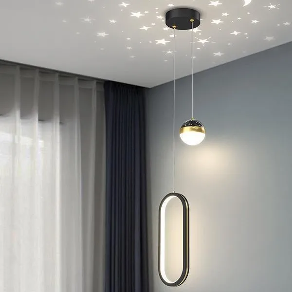 Bedroom bedside lamp Nordic light luxury personalized small chandelier starry sky projection bar lamp aisle entrance chandelier
Bedroom bedside lamp Nordic light luxury personalized small chandelier starry sky projection bar lamp aisle entrance chandelier