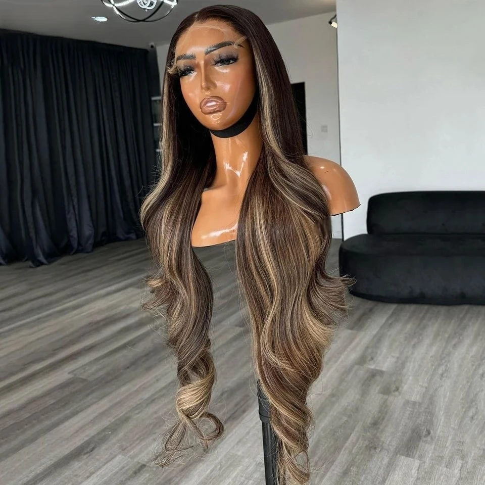P4/27 Highlight Body Wave 13x4 13x6 Lace Front Wigs Human Remy Hair Wigs For Women Transparent 180 Density Pre Plucked Brazilian
P4/27 Highlight Body Wave 13x4 13x6 Lace Front Wigs Human Remy Hair Wigs For Women Transparent 180 Density Pre Plucked Brazilian