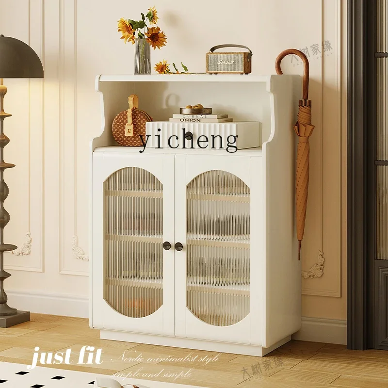 H9- solid wood home shoe cabinet home door modern white foyer cabinet multi-layer storage cabinet
H9- solid wood home shoe cabinet home door modern white foyer cabinet multi-layer storage cabinet