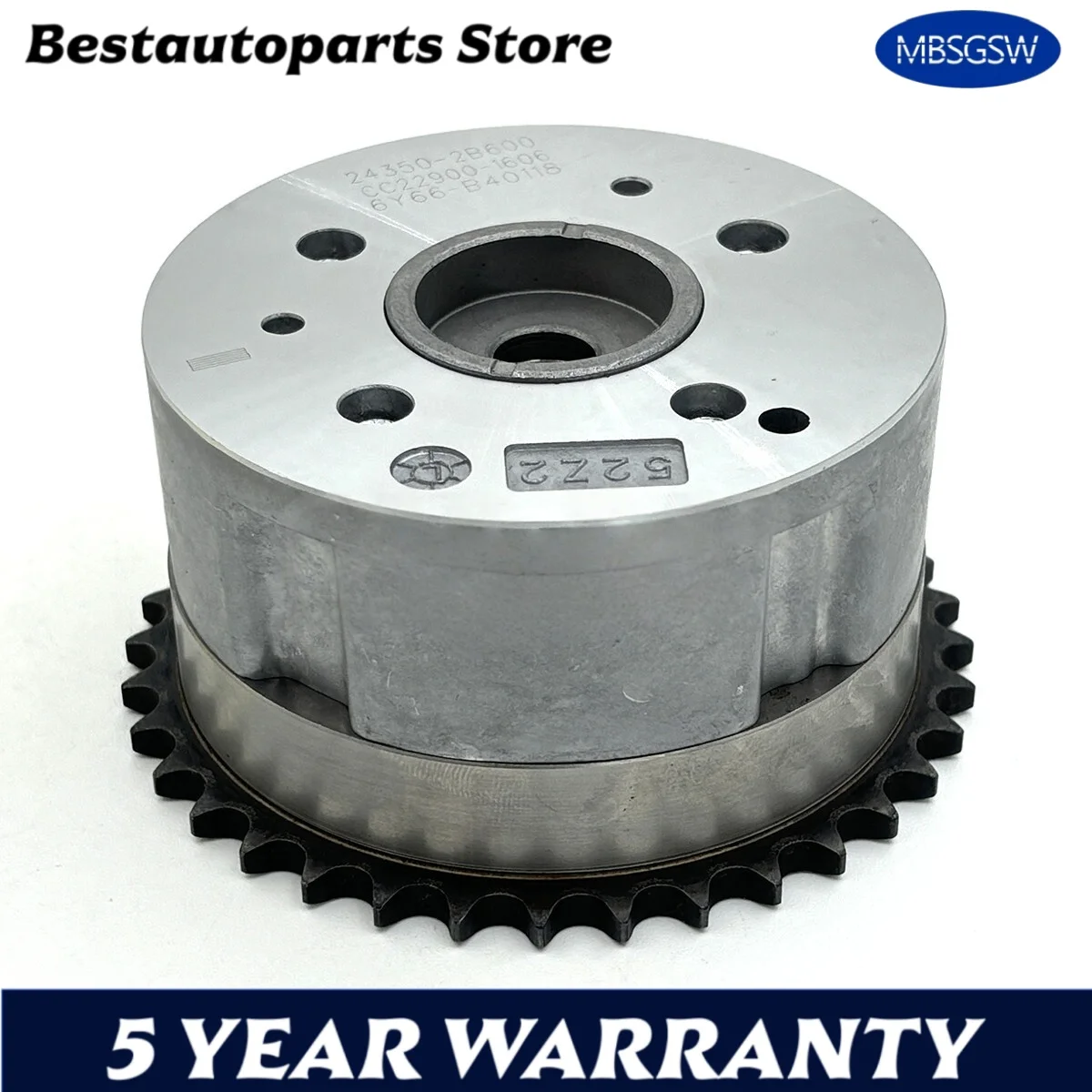 Intake Camshaft Gear for 12-19 Hyundai Accent Veloster Kia Rio 1.6L 24350-2B600
Intake Camshaft Gear for 12-19 Hyundai Accent Veloster Kia Rio 1.6L 24350-2B600