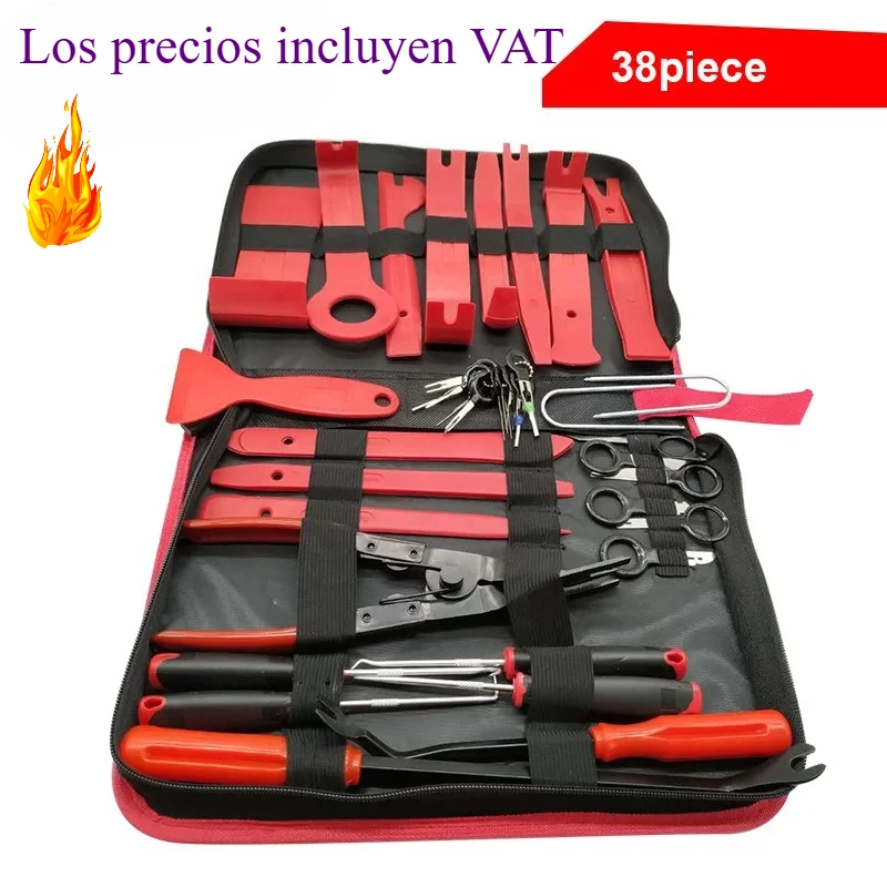 Car tools Car Interior Disassembly kit plastic trim removal tool car clips puller diy Panel Tools for auto trim puller set
Car tools Car Interior Disassembly kit plastic trim removal tool car clips puller diy Panel Tools for auto trim puller set