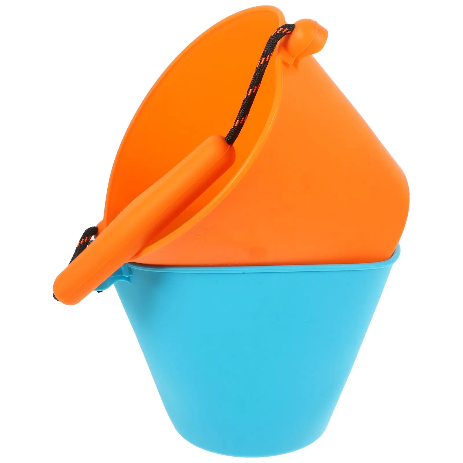 2 Pcs Silicone Beach Buckets Collapsible Sand Water Toys Kids Blue ange Portable Multi Function Safe Outdoor Play Bucket
2 Pcs Silicone Beach Buckets Collapsible Sand Water Toys Kids Blue ange Portable Multi Function Safe Outdoor Play Bucket