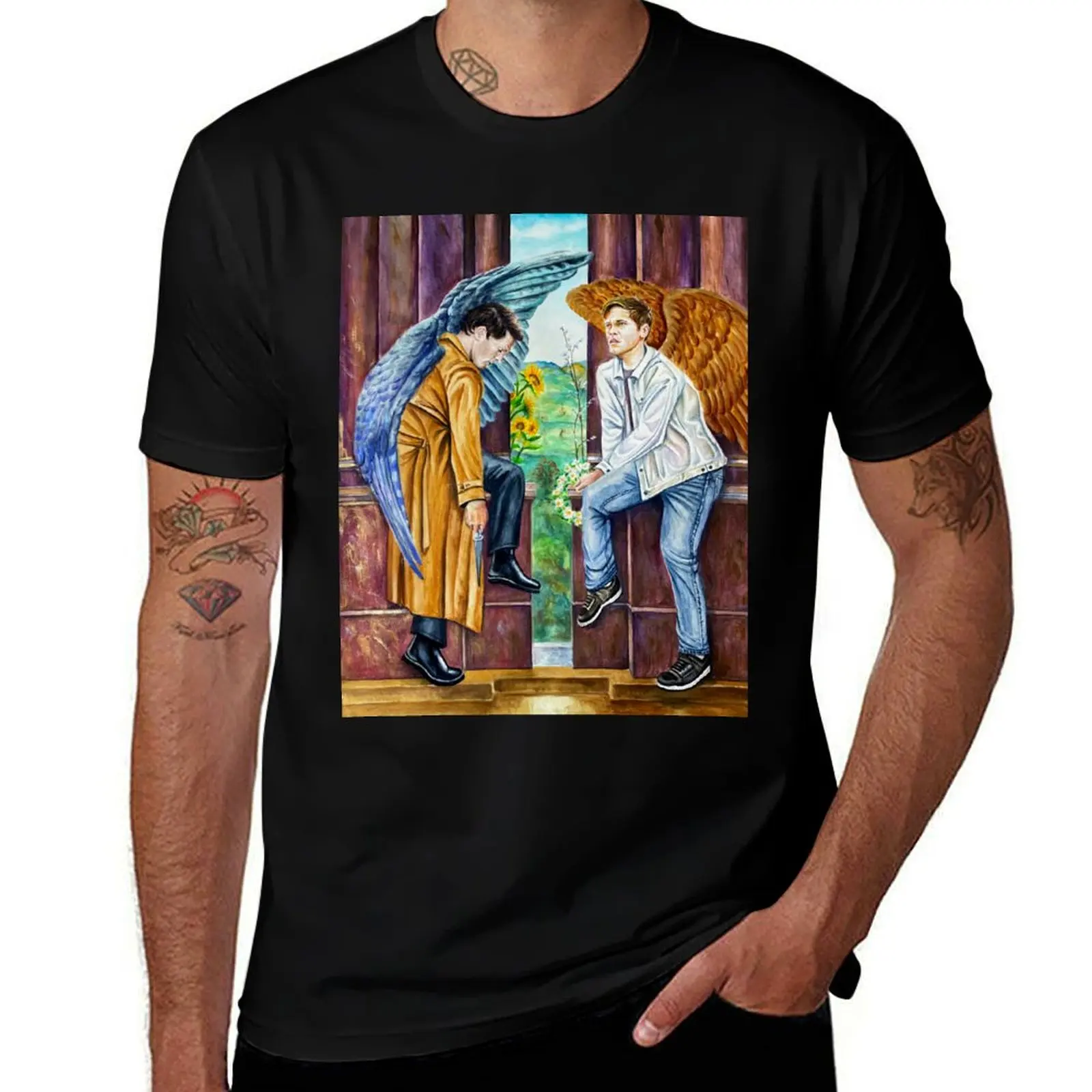At Heaven's Gate T-Shirt designer shirts cute tops oversizeds mens big and tall t shirts
At Heaven's Gate T-Shirt designer shirts cute tops oversizeds mens big and tall t shirts