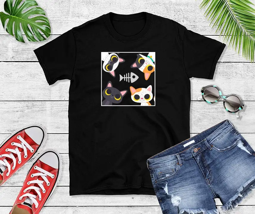 Футболка с изображением кошек, влюбленных, забавная идея, милая одежда
Футболка с изображением кошек, влюбленных, забавная идея, милая одежда
