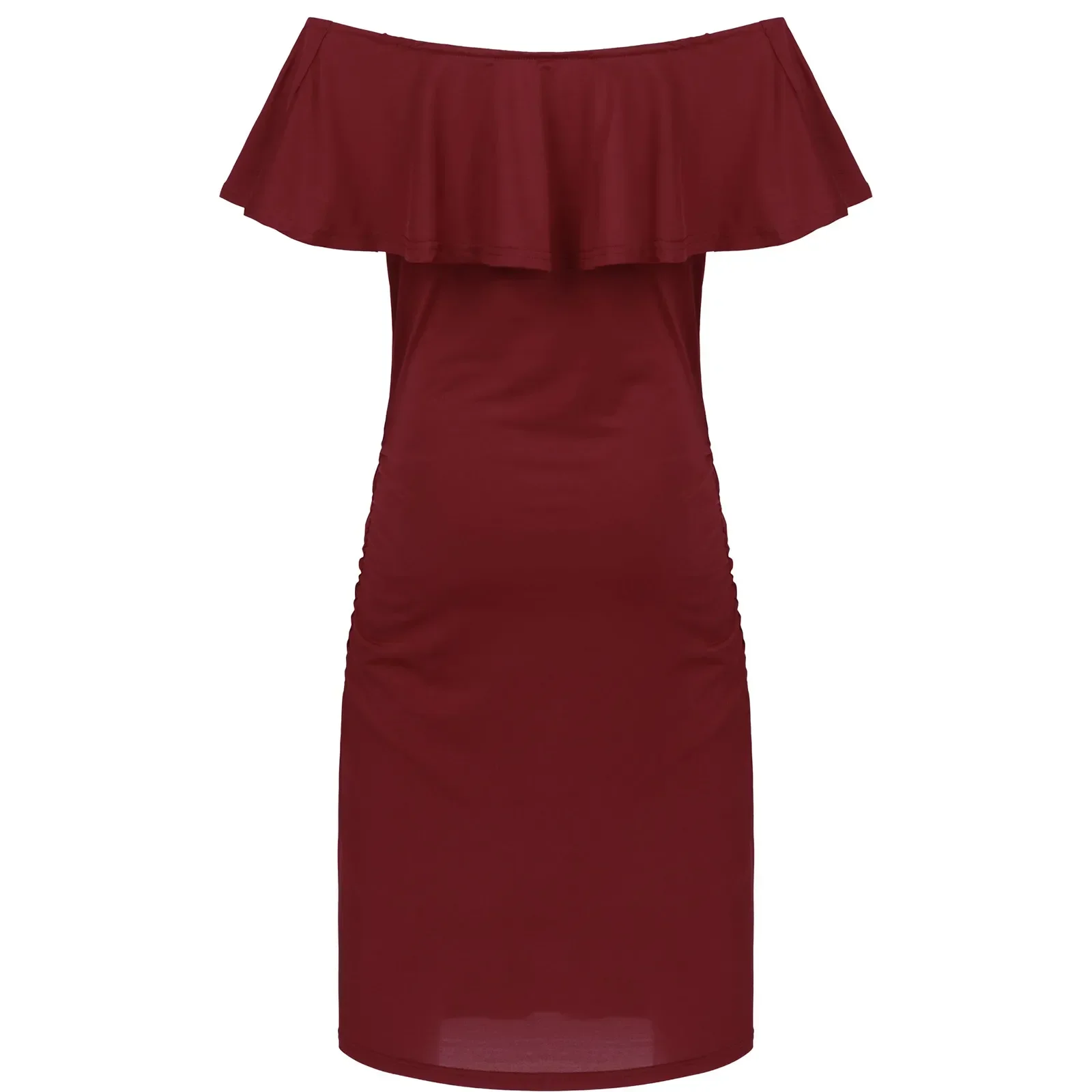 Maternity Pregnancy Photography Prop Casual Off Shoulder Ruffle Maternity Dress Slim Fit Falbala Dress Baby Shower Costume
Maternity Pregnancy Photography Prop Casual Off Shoulder Ruffle Maternity Dress Slim Fit Falbala Dress Baby Shower Costume