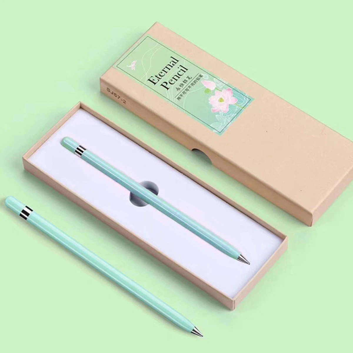 Eternal Pencil Infinite Writing No Sharpening Eco Friendly Metal Tip everlasting pencil inkless pen student birthday gift
Eternal Pencil Infinite Writing No Sharpening Eco Friendly Metal Tip everlasting pencil inkless pen student birthday gift