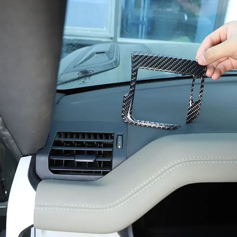 For Land Rover Defender 90 110 130 20-24 Soft Carbon Fiber Air Conditioner Both Sides Outlet Frame Trim Sticker Car Accessories
For Land Rover Defender 90 110 130 20-24 Soft Carbon Fiber Air Conditioner Both Sides Outlet Frame Trim Sticker Car Accessories