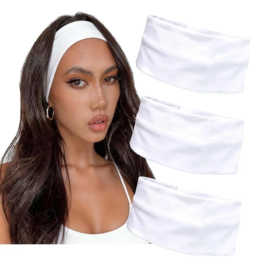 Headbands for Women 3PCS Non Slip Sports Headband Soft Cotton Stretchy Headbands Hair Accessories
Headbands for Women 3PCS Non Slip Sports Headband Soft Cotton Stretchy Headbands Hair Accessories