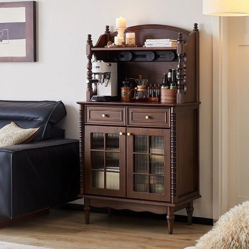 Solid wood living room against the wall sofa dining side coffee storage locker small apartment
Solid wood living room against the wall sofa dining side coffee storage locker small apartment