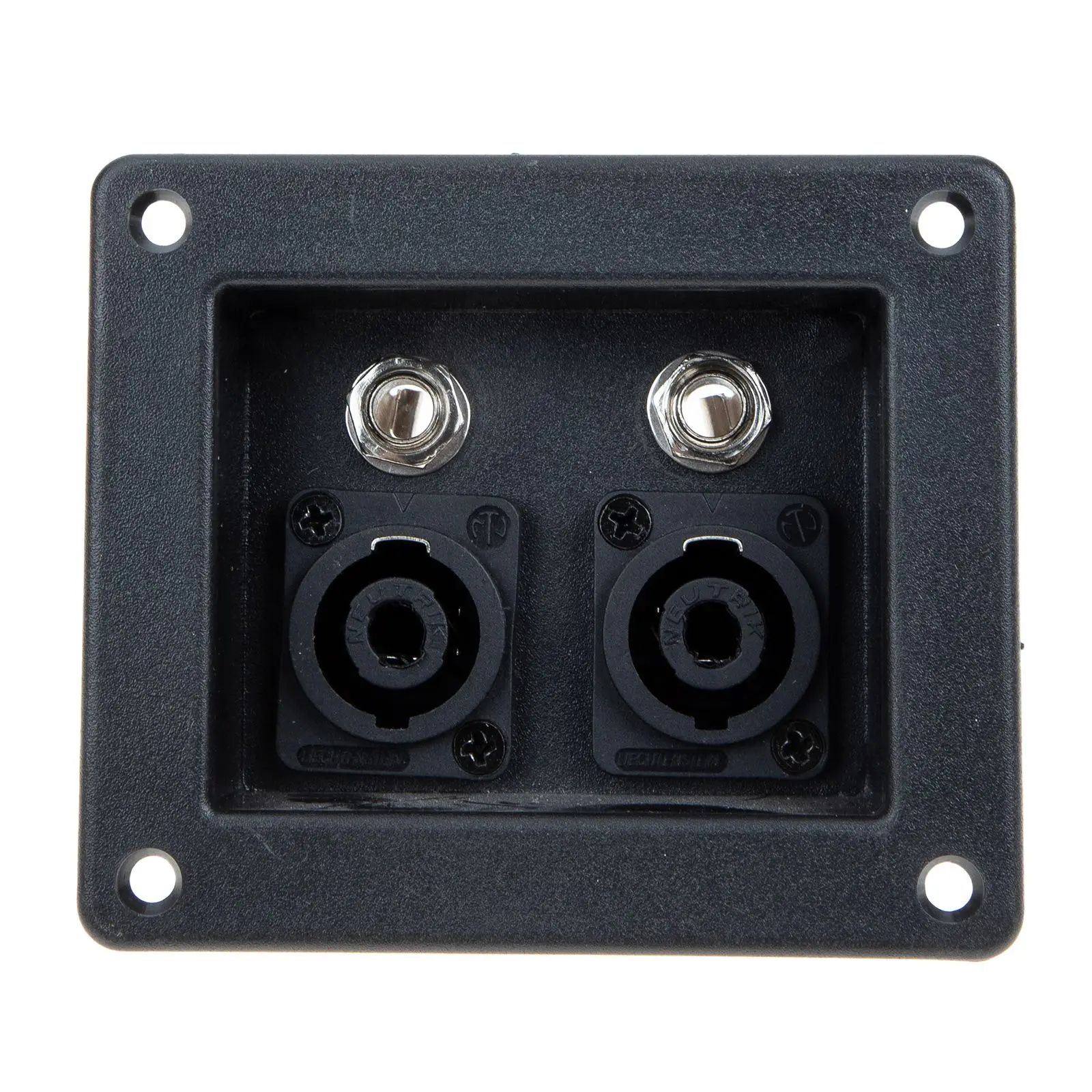 Stage Speaker Wiring Board 80x90mm Black Plastic Connector Loudspeaker DIY Stereo Use Car Audio Multifunctional Terminal
Stage Speaker Wiring Board 80x90mm Black Plastic Connector Loudspeaker DIY Stereo Use Car Audio Multifunctional Terminal