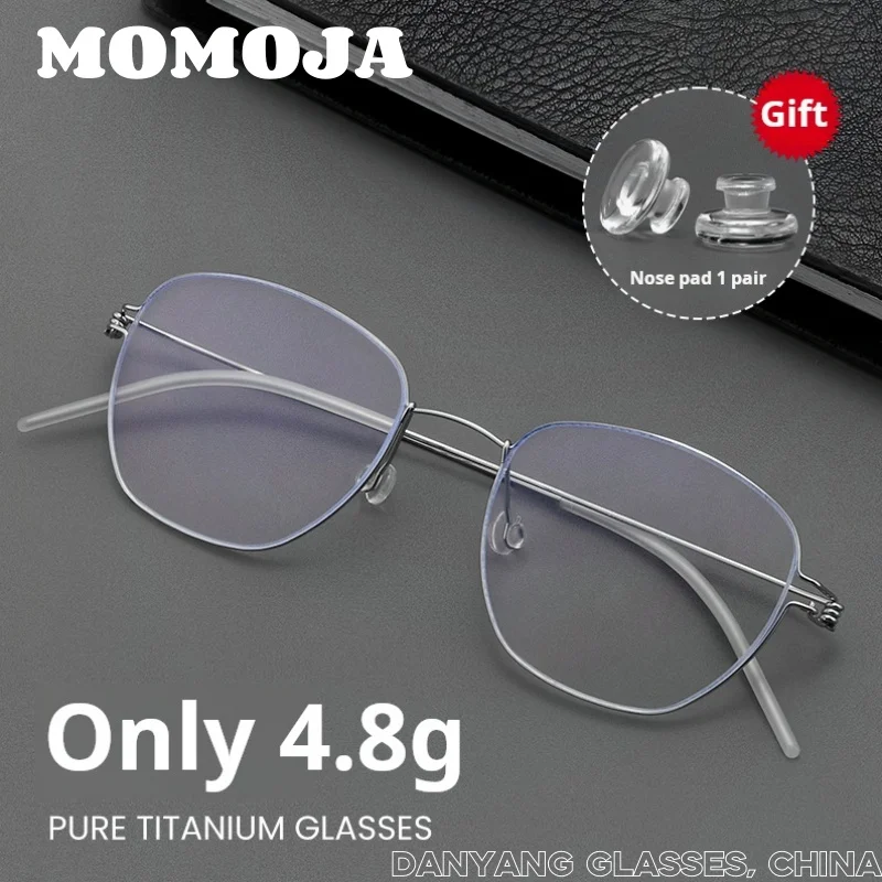 Retro Danish Ultra light 4.8g Screw Free Titanium Small size Polygon Eyewear frame pure titanium Men Women Glasses Frame HYD0166
Retro Danish Ultra light 4.8g Screw Free Titanium Small size Polygon Eyewear frame pure titanium Men Women Glasses Frame HYD0166