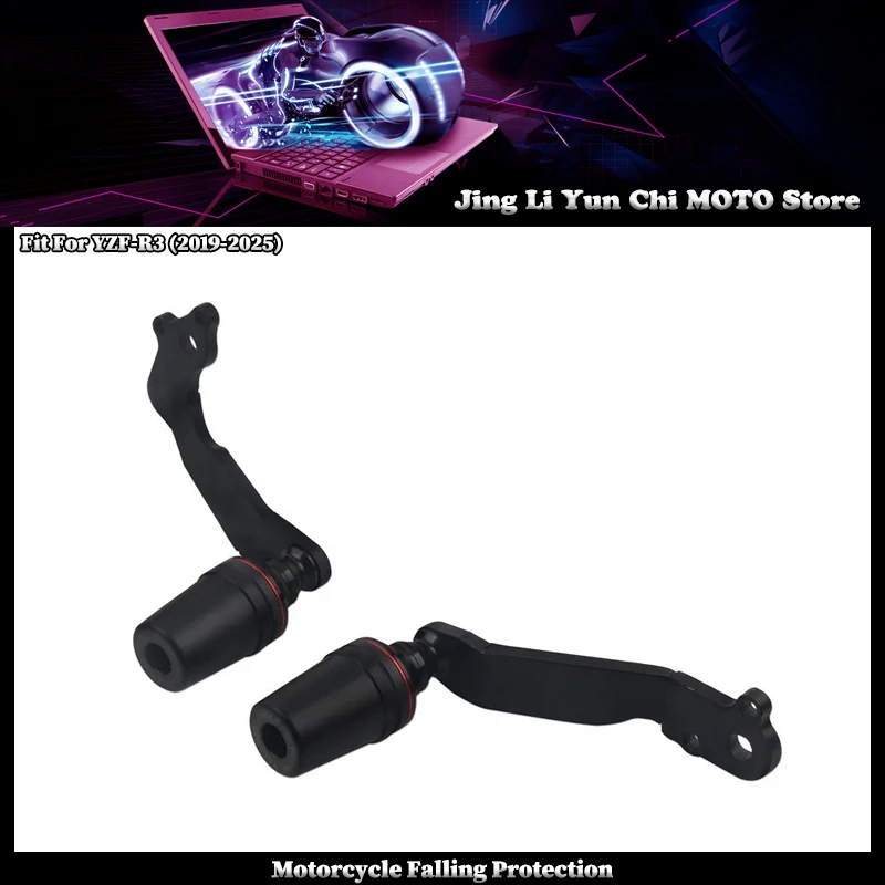 Motorcycle Accessories Falling Protection Frame Slider Fairing Guard Crash Pad Protector Fit For YAMAHA YZF-R3 YZF R3 2019-2025
Motorcycle Accessories Falling Protection Frame Slider Fairing Guard Crash Pad Protector Fit For YAMAHA YZF-R3 YZF R3 2019-2025