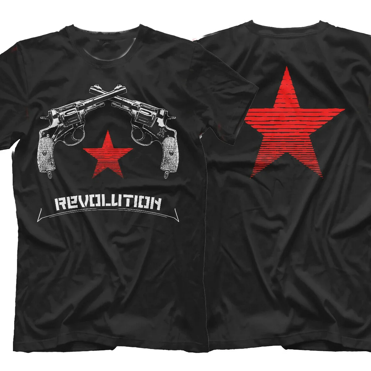 Revolution USSR Soviet Russia Moscow Retro Star Revolver T-Shirt. Summer Cotton Short Sleeve O-Neck Mens T Shirt New S-3XL
Revolution USSR Soviet Russia Moscow Retro Star Revolver T-Shirt. Summer Cotton Short Sleeve O-Neck Mens T Shirt New S-3XL