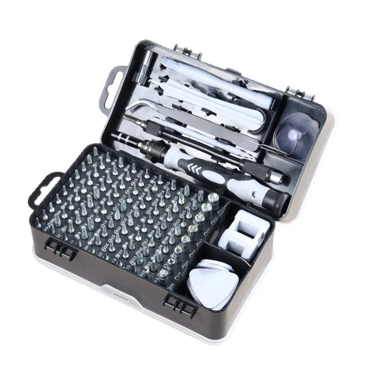 115-in-1 Precision Magnetic Driver Kit, Multi-Functional Repair Toolset for Phones, PCs and Daily Electronic Device Maintenance
115-in-1 Precision Magnetic Driver Kit, Multi-Functional Repair Toolset for Phones, PCs and Daily Electronic Device Maintenance