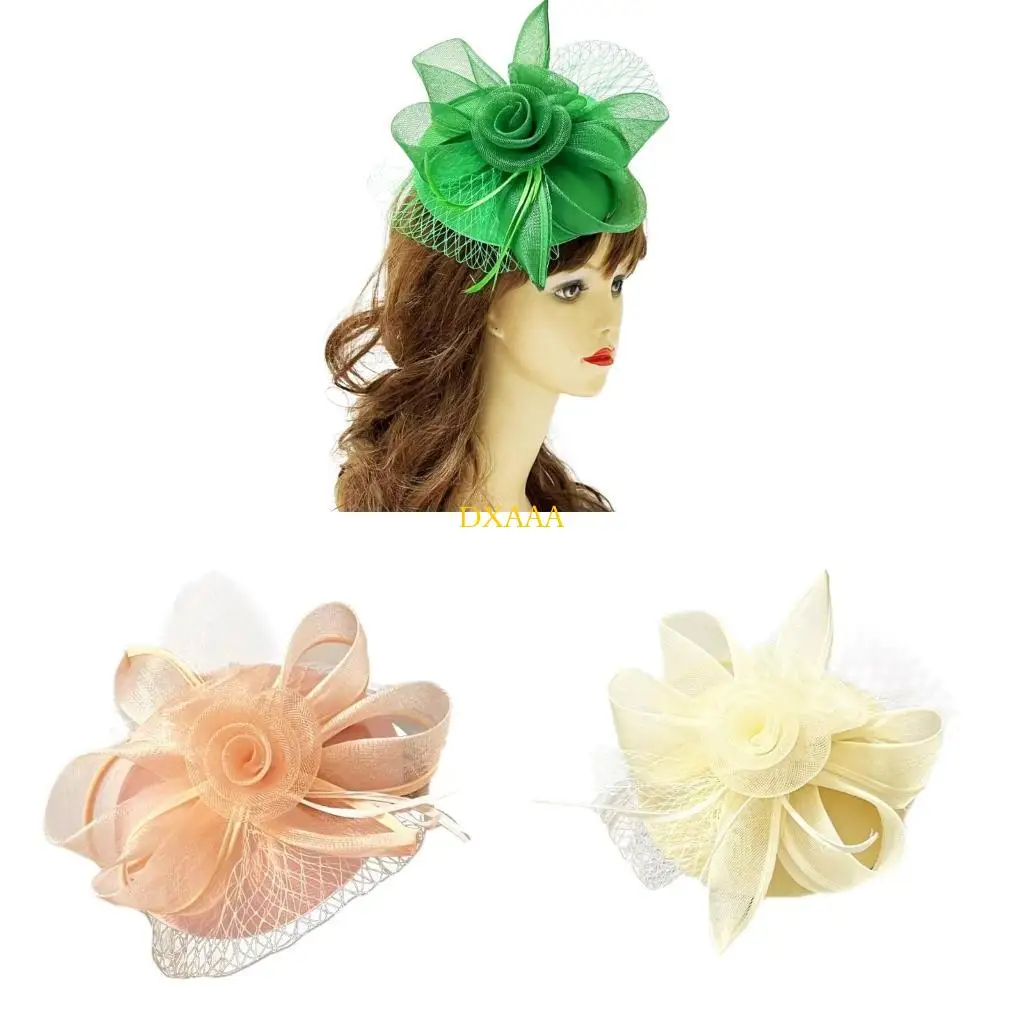 DXAA Retro Flapper Girl Black Fascinator Mesh Flower Hair Accessory for Women
DXAA Retro Flapper Girl Black Fascinator Mesh Flower Hair Accessory for Women