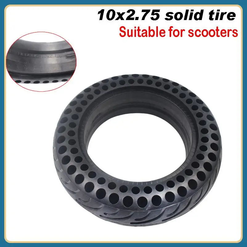 10 Inch Solid Tire Explosion-Proof Electric Scooter Tires Wear-Resistant Solid Tubeless Tyre Anti-Skid Tire Accessories
10 Inch Solid Tire Explosion-Proof Electric Scooter Tires Wear-Resistant Solid Tubeless Tyre Anti-Skid Tire Accessories
