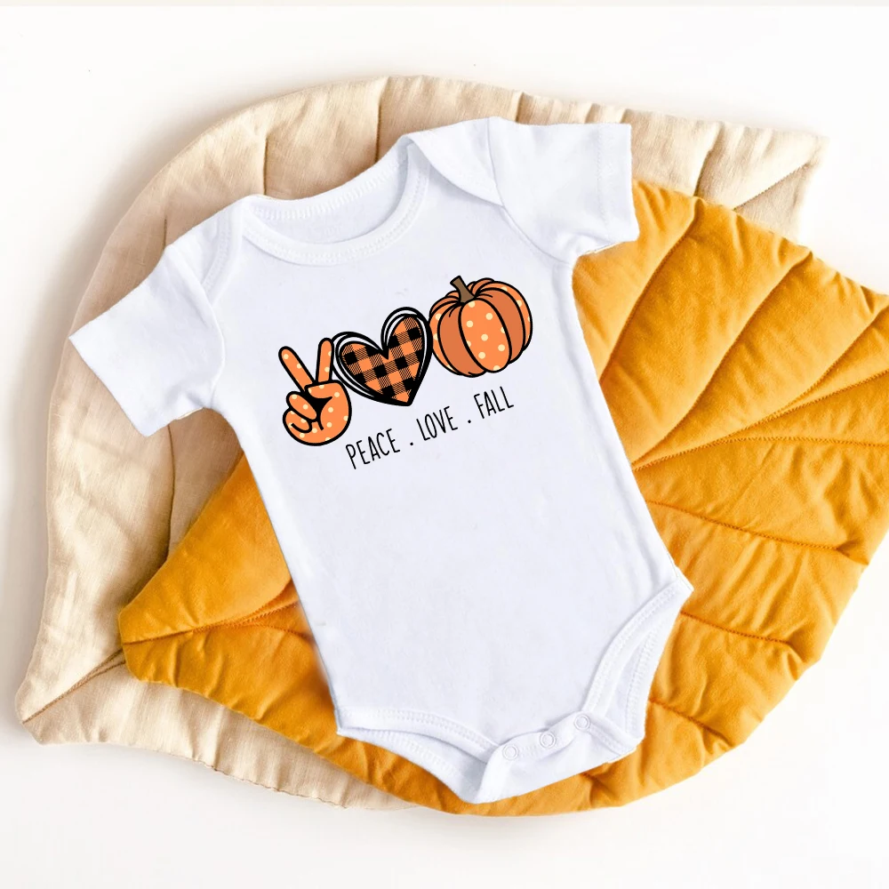 Peace Love Halloween Baby Bodysuit Halloween Party Infant Outfit Clothes Boys Girls Holiday Jumpsuit Newborn Short Sleeve Romper
Peace Love Halloween Baby Bodysuit Halloween Party Infant Outfit Clothes Boys Girls Holiday Jumpsuit Newborn Short Sleeve Romper