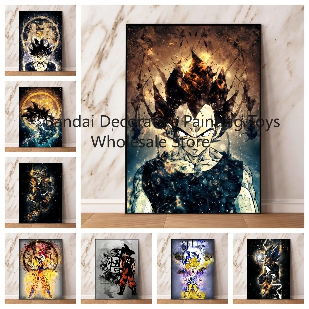Classic Japanese Watercolor Cartoon Anime Posters Canvas Print Goku Vegeta Painting Wall Art Picture Home Decor Background Gifts
Classic Japanese Watercolor Cartoon Anime Posters Canvas Print Goku Vegeta Painting Wall Art Picture Home Decor Background Gifts