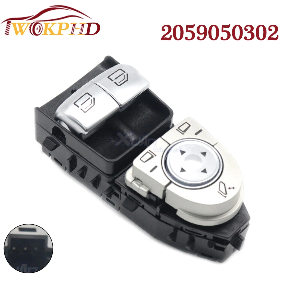 NEW For Mercedes Benz Vito W447 2014-2021 Car Electric Power Window Switch Control Button 2059050302 2059057011 A2059050302
NEW For Mercedes Benz Vito W447 2014-2021 Car Electric Power Window Switch Control Button 2059050302 2059057011 A2059050302