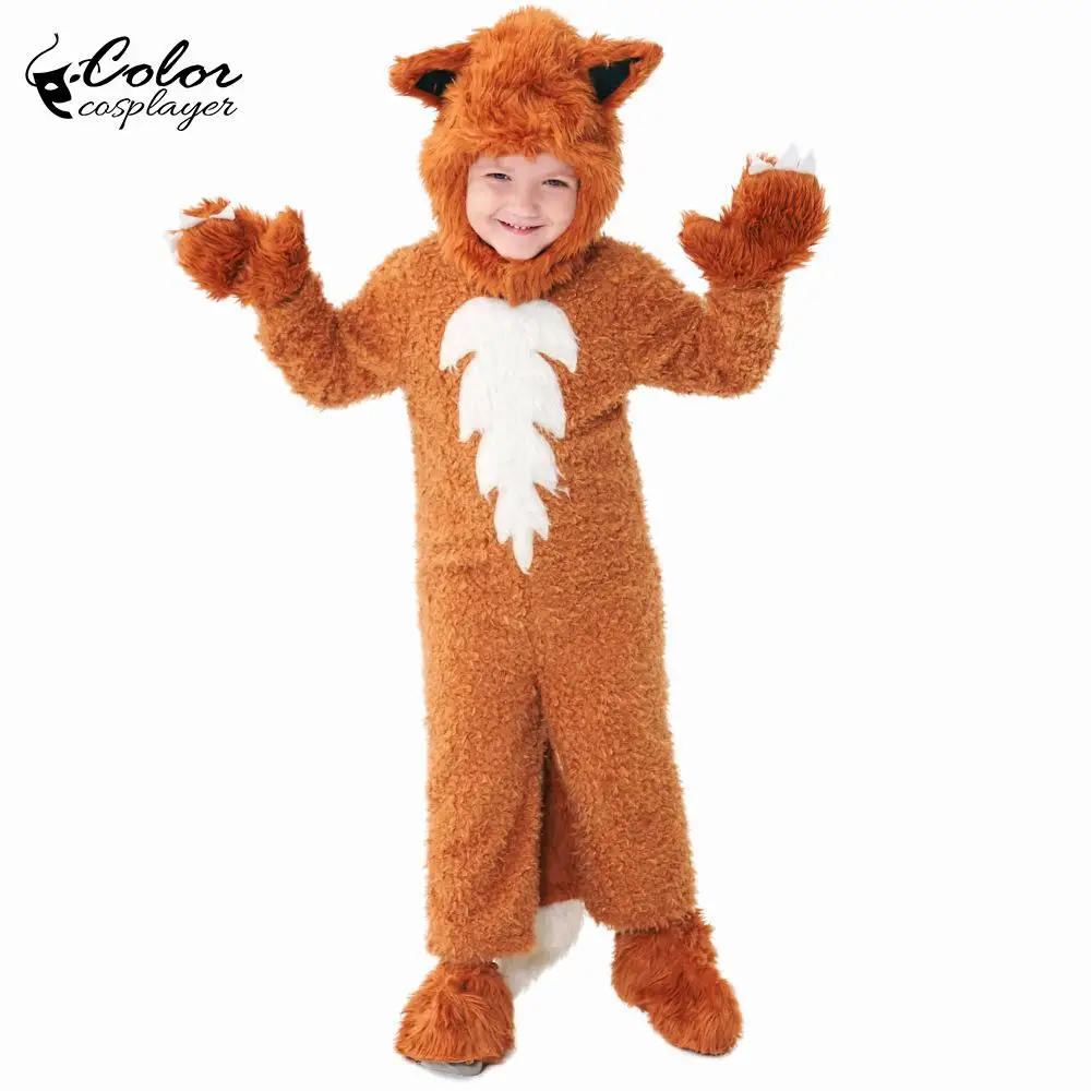 Fox Cosplay Jumpsuit Children Cute Little Fox Costume Jumpsuits Carnival Holiday Party Funny Clothes Stage Performance Sets
Fox Cosplay Jumpsuit Children Cute Little Fox Costume Jumpsuits Carnival Holiday Party Funny Clothes Stage Performance Sets