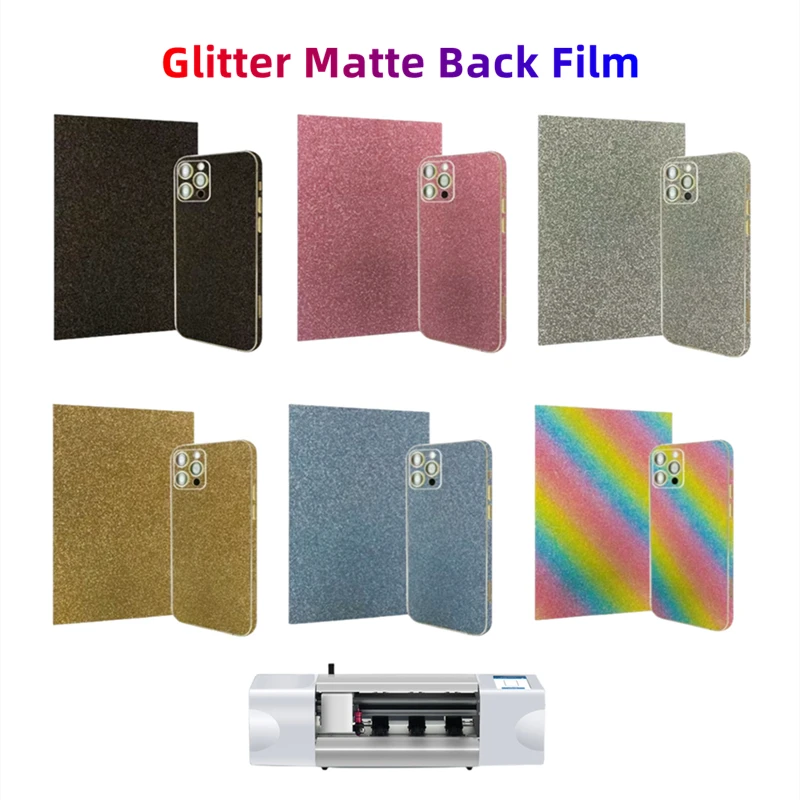 Luxury Glitter Bling Phone Stickers For iPhone Universal Decorative Film For Blade Cutting Machine Film Paster Rear Back Sticker
Luxury Glitter Bling Phone Stickers For iPhone Universal Decorative Film For Blade Cutting Machine Film Paster Rear Back Sticker
