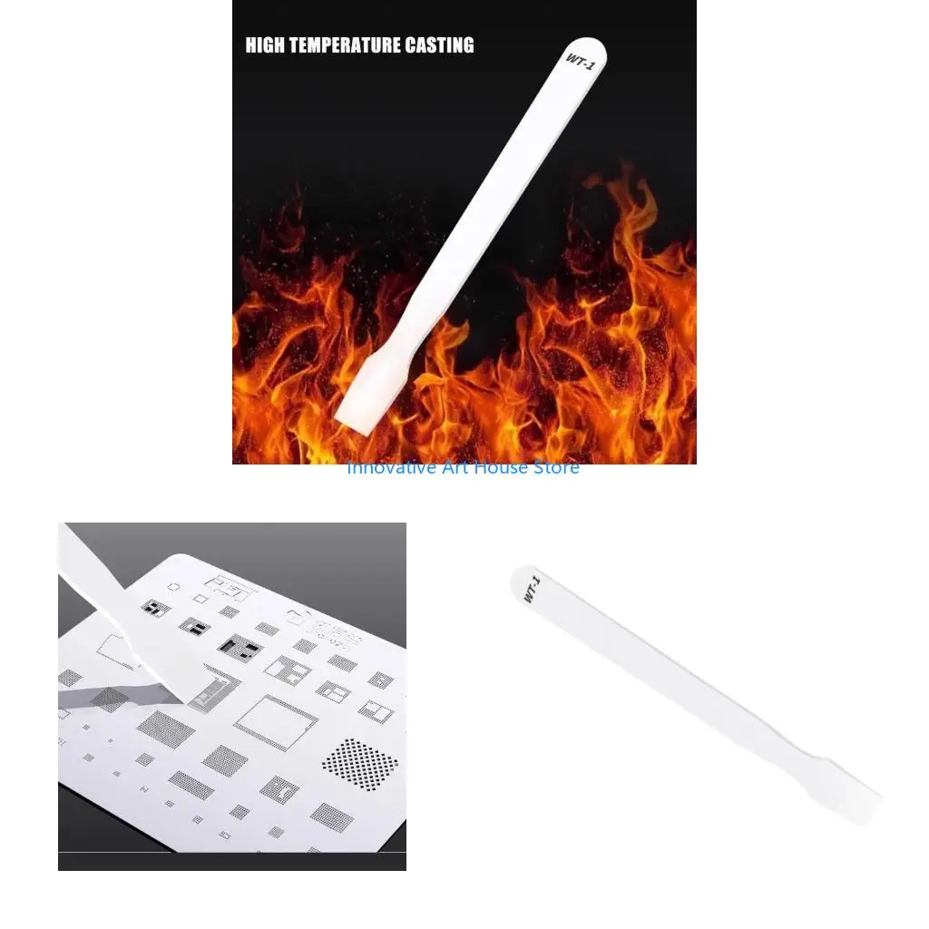 E1PC High Hardness Ceramic Scraper Removal Tool Precise Solder Removal and Long Lastingly Durability Suitable for Technicians
E1PC High Hardness Ceramic Scraper Removal Tool Precise Solder Removal and Long Lastingly Durability Suitable for Technicians