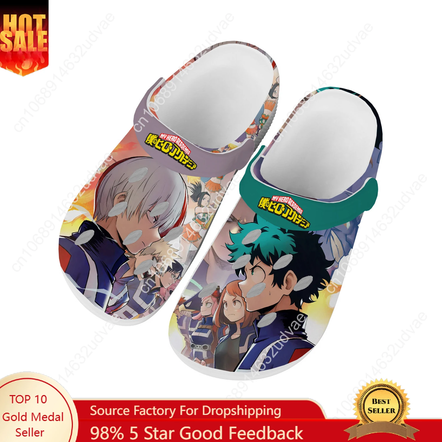 M-My H-Hero A-Academia Water Shoes Mens Womens High Quality Home Garden Clogs Customizd Sandals Beach Breathable Hole Slippers
M-My H-Hero A-Academia Water Shoes Mens Womens High Quality Home Garden Clogs Customizd Sandals Beach Breathable Hole Slippers