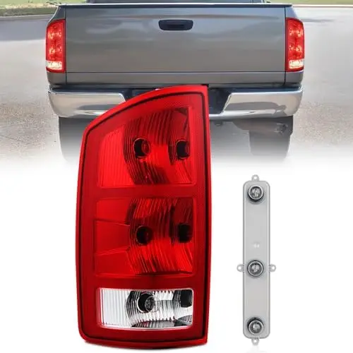 Nilight Taillight Assembly for 2002-2006 Ram 1500 2500 3500, Driver Side Rear Lamp Replacement
Nilight Taillight Assembly for 2002-2006 Ram 1500 2500 3500, Driver Side Rear Lamp Replacement