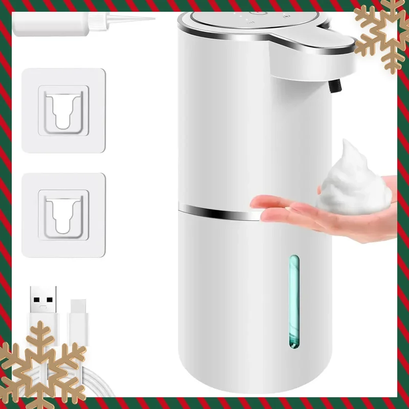 Automatic Soap Dispenser Touchless Foaming Soap Dispenser 380ml USB Rechargeable Electric 4 Level Adjustable Foam Soap Dispenser
Automatic Soap Dispenser Touchless Foaming Soap Dispenser 380ml USB Rechargeable Electric 4 Level Adjustable Foam Soap Dispenser