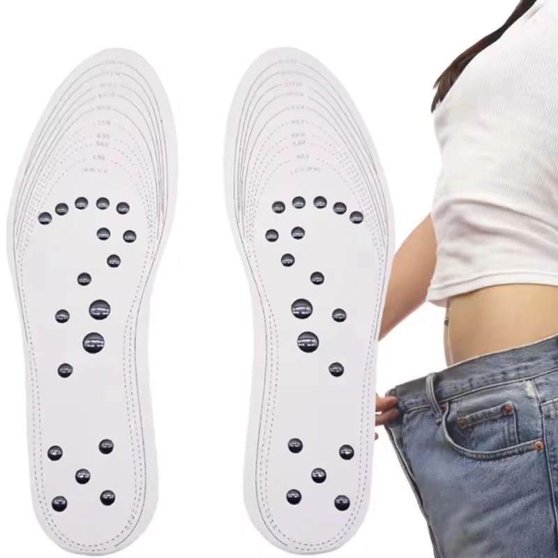 Unisex Magnetic Therapy Massage Insoles Therapy Slimming Insoles For Weight Loss Can Be Cropped NEW Foot Acupressure Shoe Pads
Unisex Magnetic Therapy Massage Insoles Therapy Slimming Insoles For Weight Loss Can Be Cropped NEW Foot Acupressure Shoe Pads